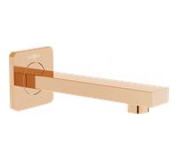 Mexen Cube beccuccio vasca a parete, oro rosa - 79370-60 343 5907709116863