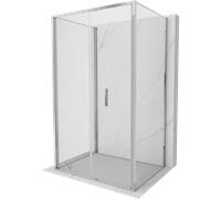 Mexen Exo-3S cabina doccia 3 lati pieghevole 75 x 90 cm, trasparente, cromo - 816-075-090-01-00-3S 96650 5905315138910