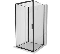 Mexen Exo-3S cabina doccia 3 lati scorrevole 100 x 100 cm, trasparente, nero - 8153-100-100-70-00-3S 99998 5907931039718