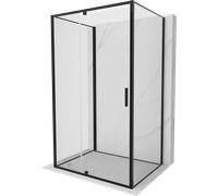 Mexen Exo-3S cabina doccia a 3 lati a battente 90 x 100 cm, trasparente, nero - 819-090-100-70-00-3S 97556 5905315144560