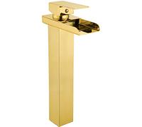 Mexen Hydra rubinetto lavabo alto, oro - 744910-50 5182 5907709173767