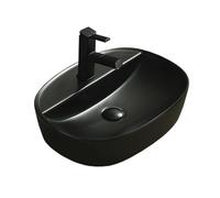 Mexen Iris 21995085 - Lavabo da bagno, colore: nero opaco