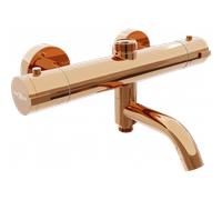 Mexen Kai miscelatore termostatico per vasca-doccia, oro rosa - 77900-60 440 5907709119215