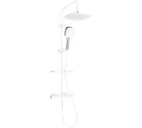 Mexen KT33 set doccia esterno con soffione e miscelatore termostatico, bianco/cromato - 771503393-21 1981 5907709141964