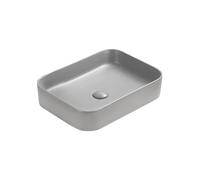 Mexen Lavandino da bagno con vasca singola Vena, grigio chiaro opaco, 22195061