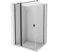 Mexen Mist T Box Doccia Orientabile 75x85 Trasparente Nero