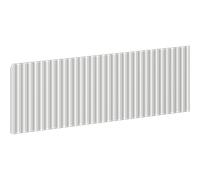 Mexen Rivel frontale scanalato per corpo mobiletto da bagno 50 x 20 cm, grigio opaco - 91A20-0500-235-1-62 56034 5905315944993