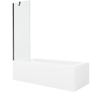 Mexen Vasca rettangolare Vega, 150 x 70 cm, con rivestimento e paravento a 1 ala, 60 cm
