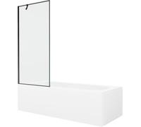 Mexen Vasca rettangolare Vega, 170 x 70 cm, con rivestimento e ombrellone a 1 ala, 80 cm