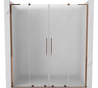 Mexen Velar L Duo - Porta scorrevole, 170 cm, opaca, oro rosa