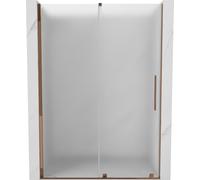 Mexen Velar - Porta scorrevole per doccia, 140 cm, colore oro, oro rosa - 871-140-000-31-60