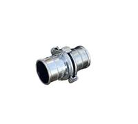 MEXEWORD 1 PCS Tubi Attacco rapido Tubo in Alluminio Raccordo for Tubo Flessibile Connettore rapido con Morsetto Manichetta antincendio Accessorio for irrigazione agricola(1.5 Inches)