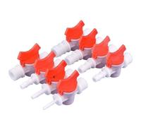 MEXEWORD 1 pz G1/2" a 4~20mm Pom valvola a Sfera connettore Acqua da Giardino Acquario Serbatoio Tubo Raccordo irrigazione raccordi for irrigazione(G1I2-20mm)