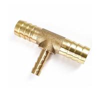 MEXEWORD 1 pz Raccordo for Tubo in Ottone 4 6 8 10 12 14 16 19 mm Raccordo for Tubo Flessibile OD Riduttore in Ottone Raccordo for Tubo Tee Connettore divisore a 3 Vie(19-12-19mm)