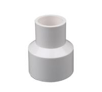 MEXEWORD 2 Pezzi 20 25 32 40 50 Mm PVC Connettori Dritti di Riduzione Adattatori for Tubi Giunto for Tubi for Acquari Raccordi for Irrigazione da Giardino(White,32-20mm)