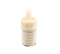 MEXEWORD 5 Pezzi di plastica ABS Filtro a Rete Copertura Tubo Pompa Acqua Ingresso Schermo Acquario impurità Acqua Sabbia Ghiaia Filtro Pagoda(1I2-6mm (ABS))