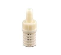 MEXEWORD 5 Pezzi di plastica ABS Filtro a Rete Copertura Tubo Pompa Acqua Ingresso Schermo Acquario impurità Acqua Sabbia Ghiaia Filtro Pagoda(1I2-10mm (ABS))