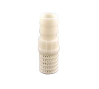 MEXEWORD 5 Pezzi di plastica ABS Filtro a Rete Copertura Tubo Pompa Acqua Ingresso Schermo Acquario impurità Acqua Sabbia Ghiaia Filtro Pagoda(1I2-20mm (ABS))