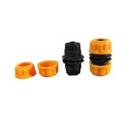 MEXEWORD Raccordo rapido for Pistola ad Acqua for Tubo da Giardino da 1/2" 3/4'' 1" for Riparazione di Tubi danneggiati Che perdono, Adattatore for Raccordo for Tubo in PE da 16 mm e 20 mm(DN15 20mm)
