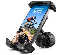 Mexgcom Bike Supporto per Cellulare, Supporto per Cellulare Motociclistico, Staffa Rotatabile a 360 ° Iphone 16 15 14 Plus e Tutti Gli 4,7 "-6,9" Smartphone