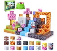 Mexgcom Blocchi Magnetici, 84 Pezzi Portali Magici da Costruzione Magnetici Set, Giocattoli Magnetici per Bambini Giocattoli per Ragazzi e Ragazze dai 3 Anni in su
