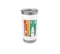 Mexicali Retro Messico Bassa California Mexicano La Chinesca Bicchiere termico in acciaio inox doppia parete