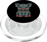 Mexican Aztec Maya Pig Mitologia Opere d'arte indigene PopSockets PopGrip per MagSafe