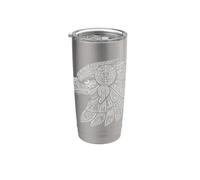Mexican Eagle Aztec Calendario Hecho En Mexico Arte Culturale Bicchiere termico in acciaio inox doppia parete