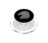 Mexican Eagle Aztec Calendario Hecho En Mexico Arte Culturale PopSockets PopGrip per MagSafe