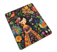Mexican Folk Art Boho Mousepad Antiscivolo Tappetino per Mouse Portatile Mouse Pad per Computer Laptop Casa 25X30Cm