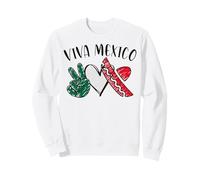 Mexican Independence Day | Peace, Love, Mexico Flag Women's Felpa