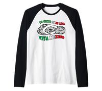 Mexican Mother's Day Latinx Expression Te Calmas O Te Calmo Maglia con Maniche Raglan