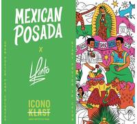"MEXICAN POSADA" x Luis Pinto POSTER GIGANTE DA COLORARE