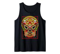 Mexican Pride Lucha Libre Wrestling Masks Raices De México Canotta
