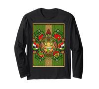 Mexican Pride Mis Raices Mexico Souvenir Chicano Latinx Maglia a Manica