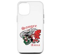 Mexican Sangre Azteca Warrior Skull Mask Mexico Native Custodia per iPhone 12/12 Pro