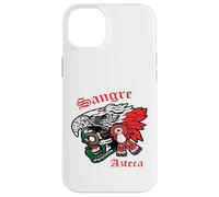 Mexican Sangre Azteca Warrior Skull Mask Mexico Native Custodia per iPhone 14 Plus