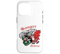 Mexican Sangre Azteca Warrior Skull Mask Mexico Native Custodia per iPhone 16 Pro