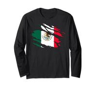 Mexican Souvenir - Hecho con Orgullo Sabor a México Maglia a Manica
