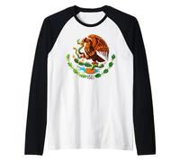 Mexicano Patriotic Mexicans Independence Hecho en México Maglia con Maniche Raglan