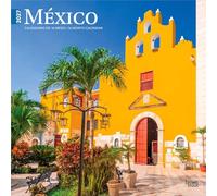 Mexico | 2027 12 x 24 Inch (Hanging) Monthly Square Wall Calendar | English/Spanish Bilingual | Plastic-Free | BrownTrout | Mexican America Scenic Nature (English and Spanish Edition)