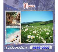Mexico Calendar 2026-2027: 18 Month Planner To Keep You On Track from Sep 2026 to Dec 2027,Square 8.5 x 8.5 Inches Gift For Organizing & Planning
