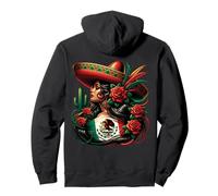 Mexico Flag Mexican Hispanic Siesta Pride Viva México Women Felpa con Cappuccio