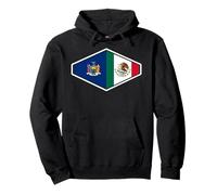 Mexico Heritage: New York Pride Felpa con Cappuccio