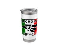 México Independence Day Mexican Patriotic Cinco De Mayo Bicchiere termico in acciaio inox doppia parete