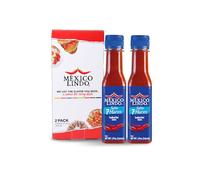 Mexico Lindo Salsa piccante 7 Mares | Perfetto per pesce e frutti di mare | Livello 10.800 Scoville | Sapore piccante | Bottiglie da 5 Fl Oz (confezione da 2)