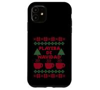 Mexico Navidad Mexican Latinx Mexicans Cafecito Y Pan Dulce Custodia per iPhone 11