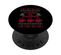 Mexico Navidad Mexican Latinx Mexicans Cafecito Y Pan Dulce PopSockets PopGrip Adesivo