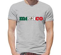 Mexico Paese Bandiera - T-Shirt - Calcio Coppa Del Mondo Messicano da Calcio