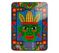 Mexico Tribe Leader Easy Clean - Piccola bilancia digitale per alimenti, 5 kg/5 g, con 4 unità per la perdita di peso cheto (batterie non incluse)